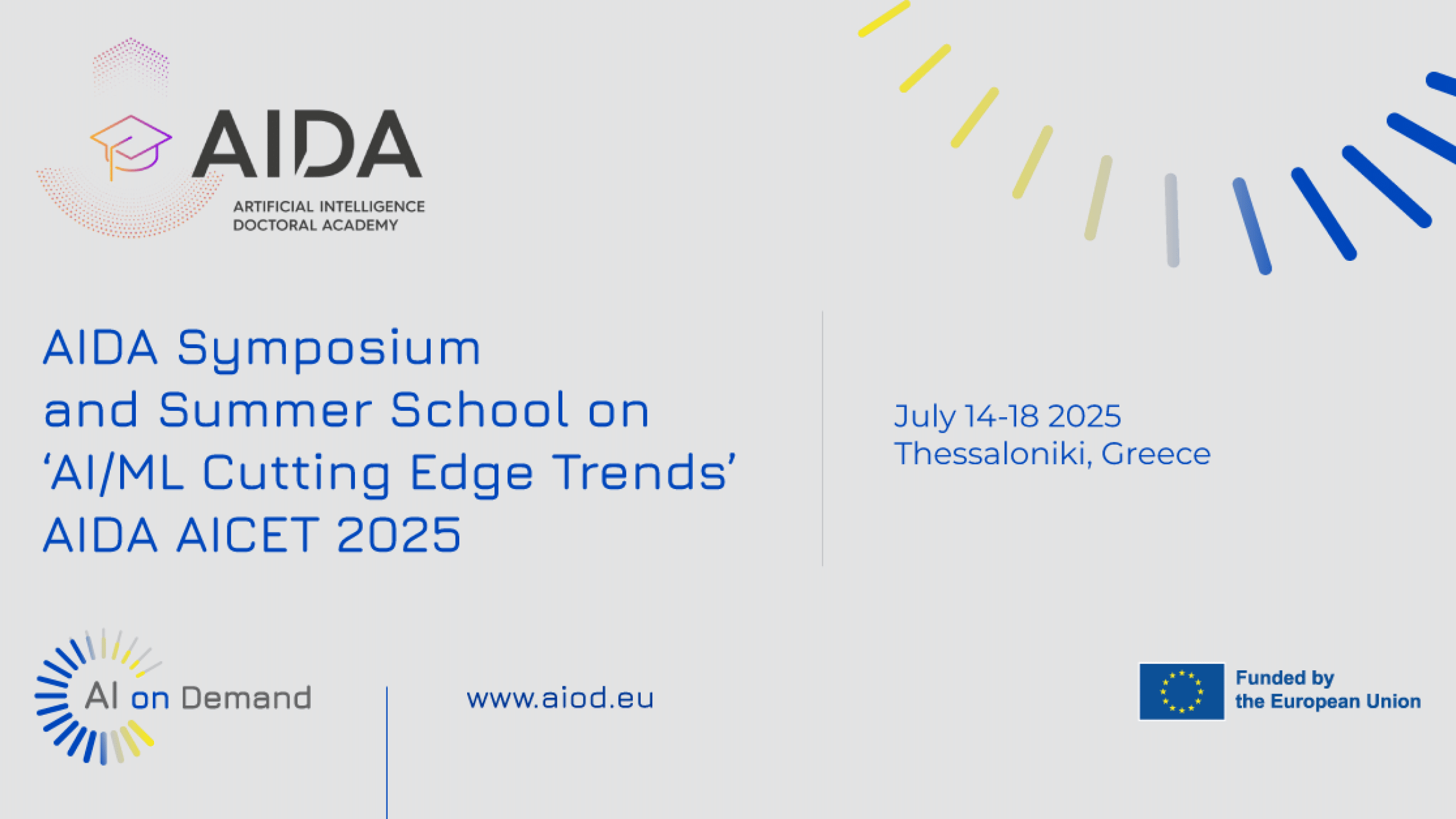 AIoD takes the stage at AIDA Symposium and Summer School 2025