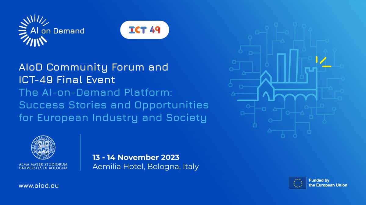 The AI-on-Demand Platform: Success Stories and Opportunities for European Industry
			and Society
