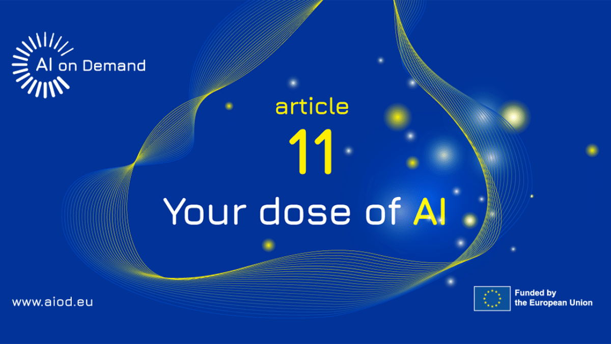 Building a Competitive AI Future: EIT AI Community and AI on Demand (AIoD) platform
			Synergies