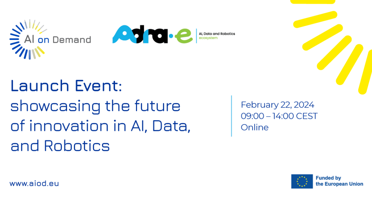 All you need to know about the “Launch Event: showcasing the future of innovation in
			AI, Data, and Robotics”