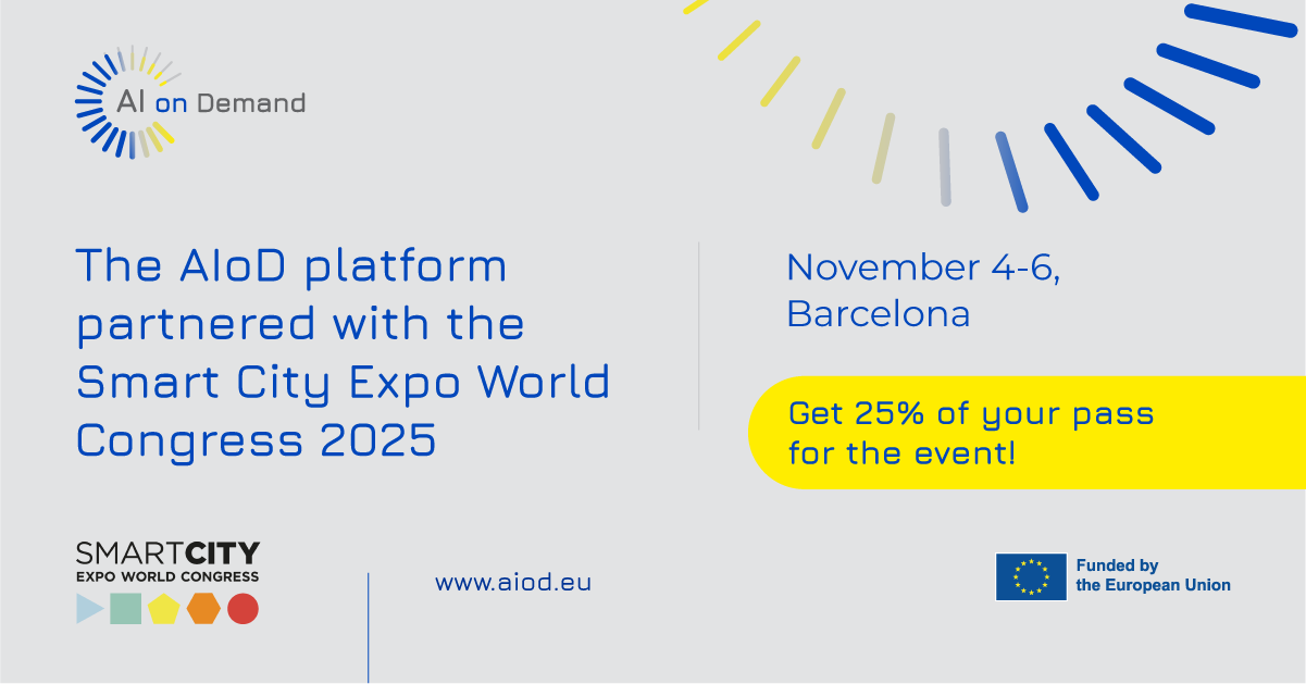 Get 25% off your pass to the Smart City Expo World Congress with AI-on-Demand!
