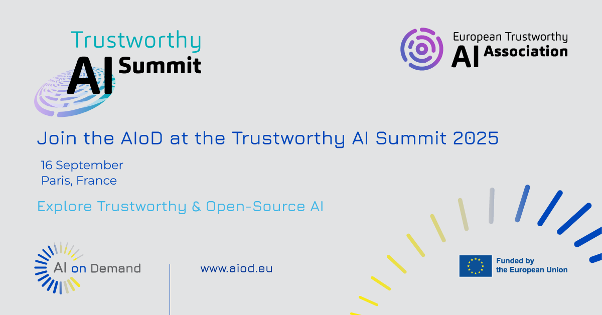 AIoD joins the Trustworthy AI Summit 2025