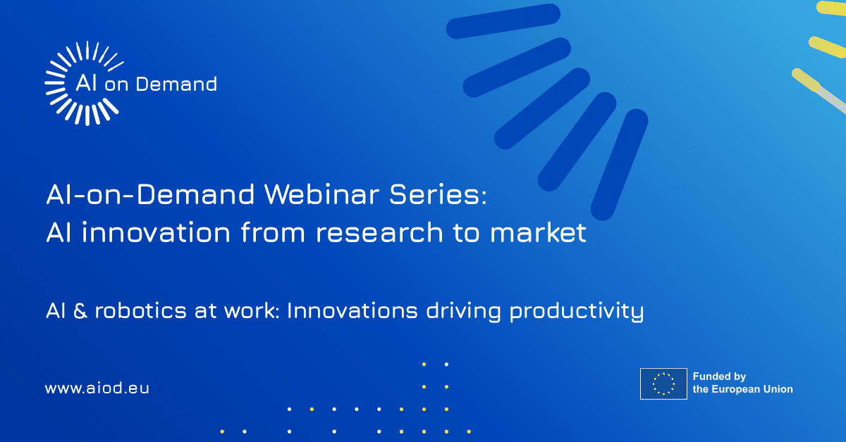 AI & robotics at work: Innovations driving productivity