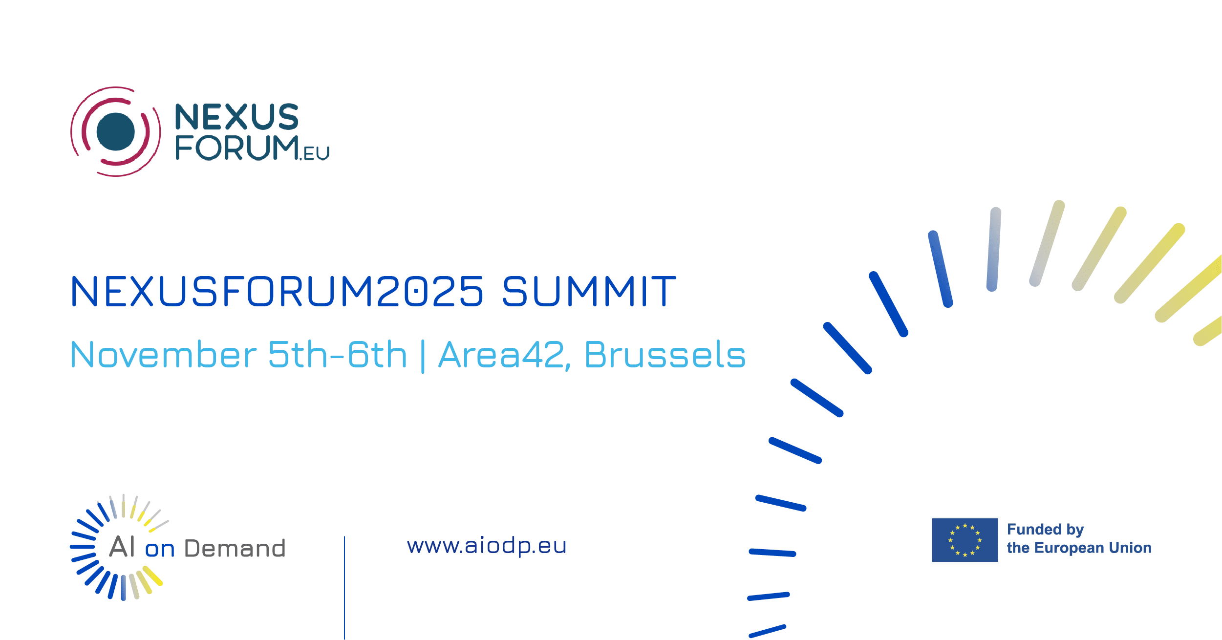 AIoD Platform will be showcased at Nexus Forum 2025