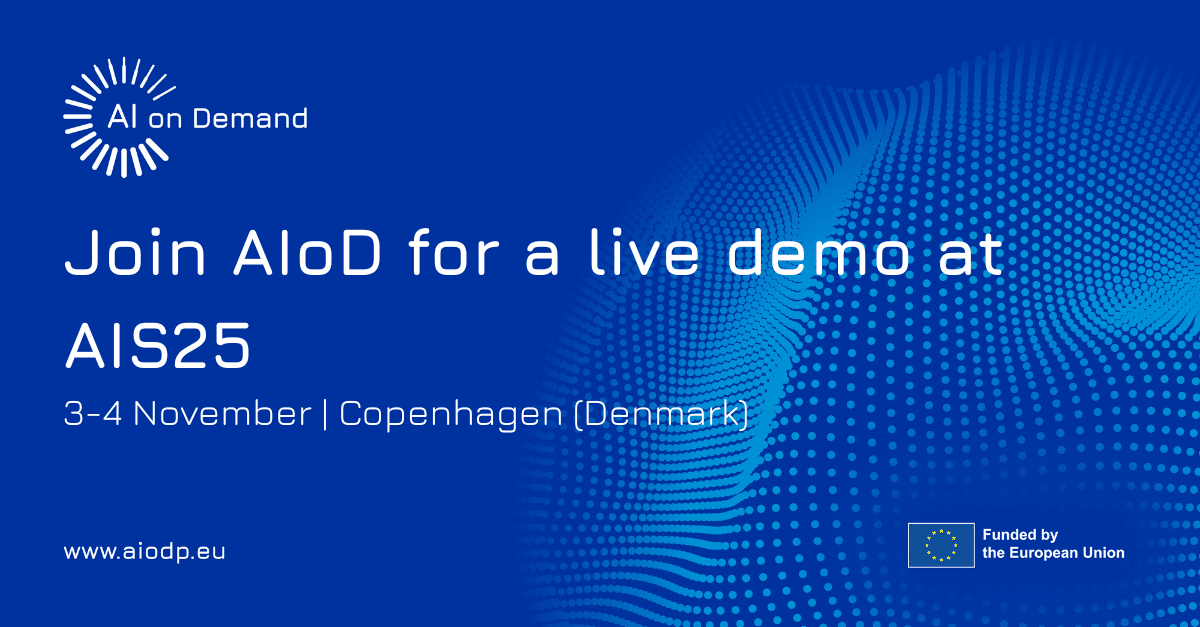 AIoD Demo at AIS25 – AI in Science Summit 2025