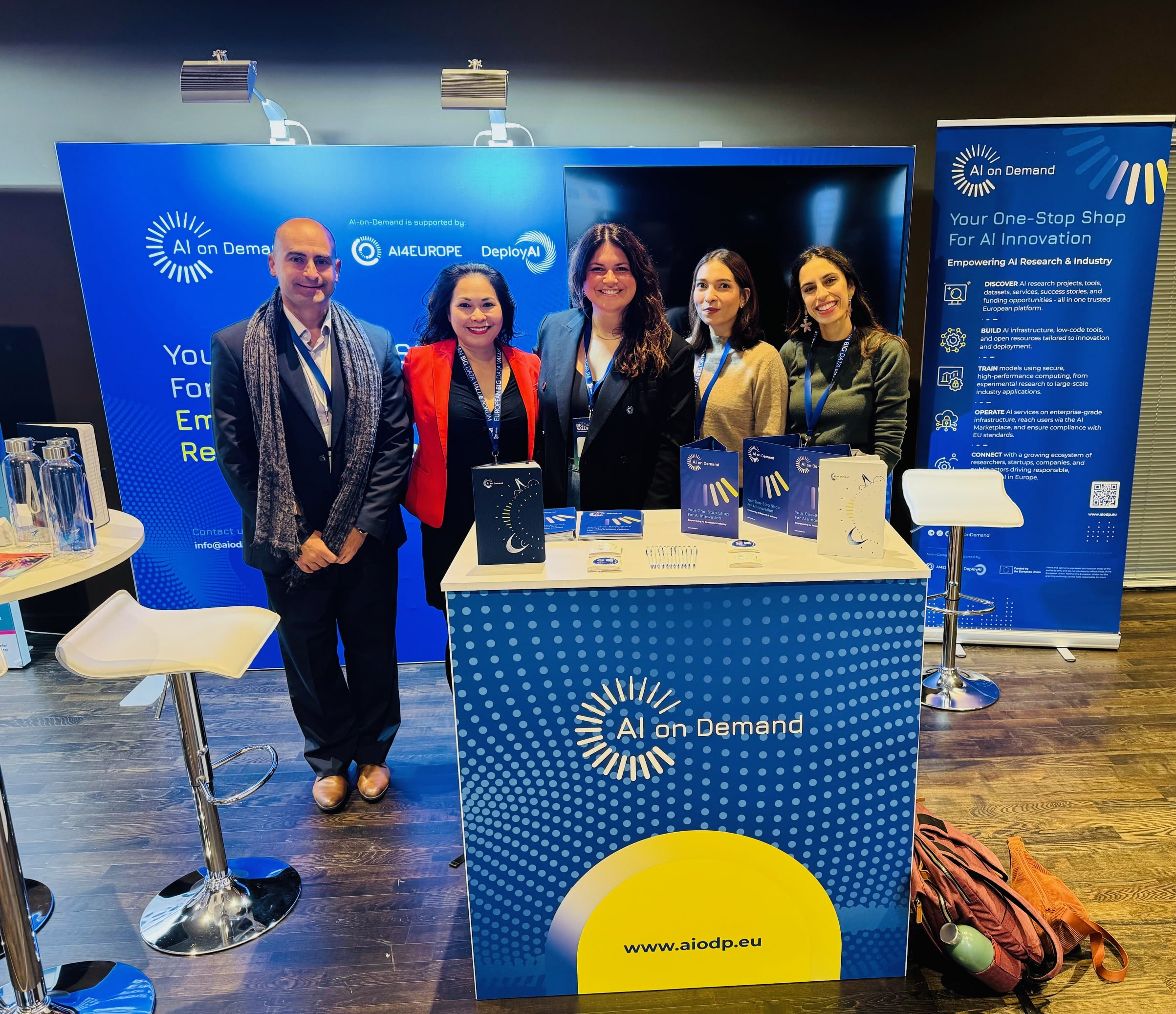AI-on-Demand at EBDVF 2025: three days connecting Europe’s AI community
