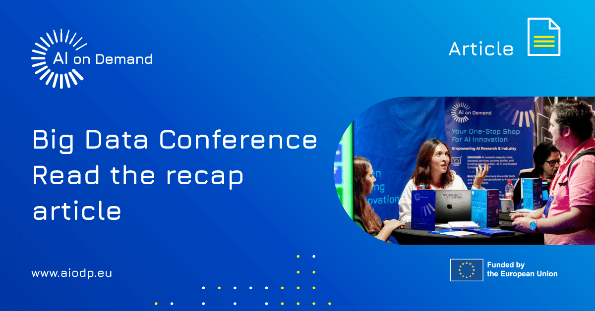 AI on Demand Platform at Big Data Conference Europe 2025